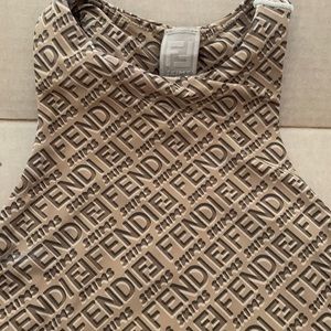 Fendi Skims High Neck Bodysuit
